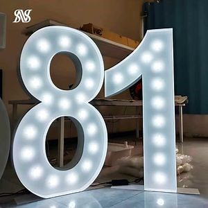 [Hot Item] Marquee Sign Alphabet Light up Letters Sign Marquee Letter Metal Letter