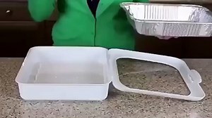 Stackable Portable Food Storage Containers with Foil Pan Trays Set Lidded Organizer for Picnics, Barbecues & Parties, BPA-Free Dishwasher-Safe Durable Plastic Containers & Aluminum Tray Racks（Black）