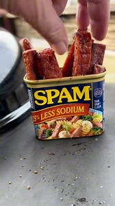 Smoked Spam fries on the Weber Kettle #SPAM #weber #weberkettle #cookingvideo #cannedmeat | Blonde Okie