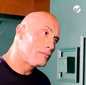 Dwayne Johnson con Jim Fallon
