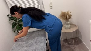massage with a happy ending. sexual masseuse is having sex with a stranger