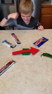 584K views · 6.1K reactions | Candy Bar or Jalapeño Pepper -- family game  Kids and Family play funny table game with spinner, candy bars, and spicy pepper. Funny game for family gatherings. This video was produced by Benson Crew, Network Media, and Benson Bros. (for entertainment purposes only) #familygames #games #partygames #candybar #chocolates | Paul & Kezzy | Facebook