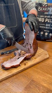 7.9K views · 351 reactions | Tomahawk pork loin roast, spiral sliced and stuffed with bacon jam, walnuts and feta before being slow smoked on a GMG Pellet Grill | GrillinFools.com | Facebook