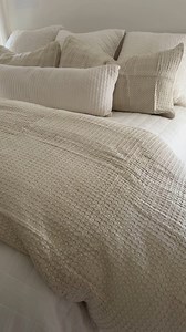 18K views · 34 reactions | The kind of bedding that makes your whole room feel more peaceful 懶 Soft, breathable, and effortlessly elevated — this waffle quilt set is a dream year-round   #amazonbedroomfinds #amazonfinds | She Gave It A Go | Facebook