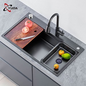 [Hot Item] Premium Rectangular Double Bowl Sink in Sleek Stainless Steel