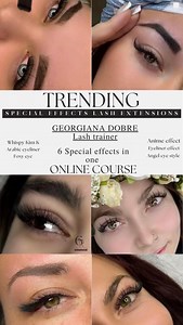 Mastering Trending Effects Lash Extension Online Course - Etsy Australia