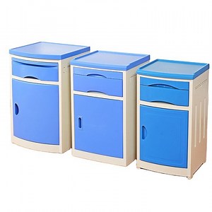 [Hot Item] Hot Sell Bc-PP-D2 Hospital Bedside Cabinet Bed Side ABS Cabinet Clinic Bedside Locker