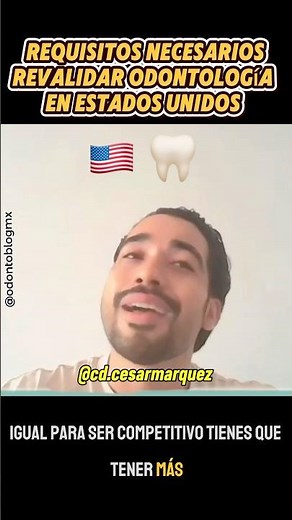 Revalidation Requirements 🦷 🇺🇸 #revalidacionosobtologia #ece #west #inbde #toefl #odontologiausa