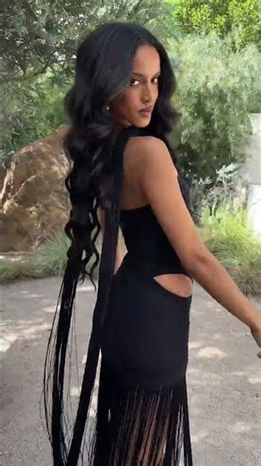 Naked Fringe Mini Dress | Naked Wardrobe | S.26