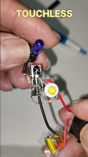 Simple projects using supercheap microcontroller STC8G1K08 #shorts #ytshorts