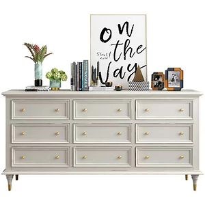 [Hot Item] Vintage White Multilayer Customizable Home Wooden Sideboard