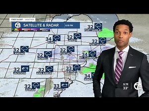 Snow showers still lingering