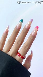 We’re ✨obsessed with multi-colored nails let’s unlock and unleash...