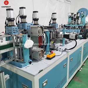 [Hot Item] Medium Fast Speed Production Vertically Flat Folded KN95 Mask Machine