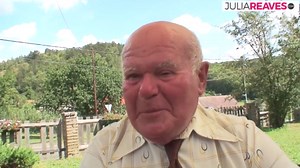 Old and Fat Granny Satisfies a Stranger - She Jerks off and Sucks His Cock