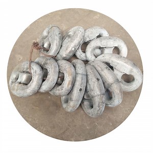 [Hot Item] 90mm G3 K3 Kenter Shackle Marine Chain Connecting Shackle with Kr