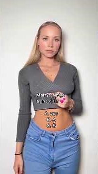 Marry a 19 years old a trans girl? #tgirl #beautiful #blonde #fashion #transgender #transisbeautiful