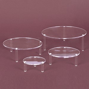[Hot Item] Custom Mini Clear Acrylic Perspex Display Table Stand for Jewelry