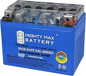 Mighty Max Battery YTX4L-BS GEL Battery Replaces Powersport Motorcycle Scooter ATV