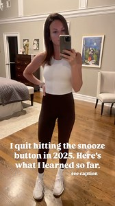 I used to set my alarm for 6:15 and snooze until 6:45/7. In the moment it felt great to keep sleeping. But then once I finally got up, the morning was always a huge rush. No time for anything. A marathon every morning before we even started our day. . Last week I decided to quit the snooze button and I began waking up at 6. In the initial moment it sucks - but I have convinced myself that snoozing is no longer an option. It’s now a nonnegotiable. . What I’ve realized is that the extra 30 minutes