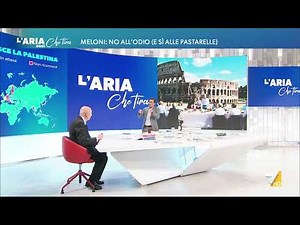 Meloni a Domenica In, Paolo Mieli: "Polemica senza senso, io mi sono sentito rappresentato ...