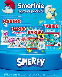 🎺Wypróbuj smerfne HARIBO i powiedz, którym smerfem jesteś? 🫐Jeśli najbliżej Ci do Papy Smerfa lub Pracusia - sięgnij po kolorowe, owocaśne i słodkie🍭💗 HARIBO Schumpfe 🫐Dla Poety, Marzyciela i uroczych Smerfetek - idealne będą mięciutkie i delikatne😍 HARIBO Chamallows Smurf 🫐Przypominasz czasem Zgrywusa lub Osiłka? Koniecznie wypróbuj kwaskowate✨ HARIBO Schlumpfe Fizz! A jeśli po prostu najbliżej Ci do Łasucha - smerfuj do sklepu po wszystkie smerfne paczki i dziel się z przyjaciółmi!😋 #h