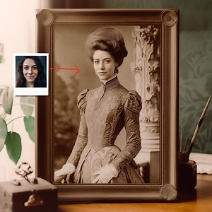 Custom Victorian Lady Portrait, Personalized 19th Century Elegant Aristocratic Photo Art - Etsy