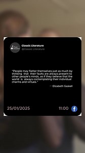 6.8K views · 35 reactions | ~Elizabeth Gaskell. #ClassicLiterature #elizabethgaskell | Classic Literature | Facebook