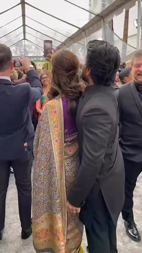 26K views · 231 reactions | Cannot get over this cute video of Mega Power Star @alwaysramcharan with his gorgeous wife, @upasanakaminenikonidela ♥️♥️ Ram looks super excited at the end of the video  . . . #ramcharan #rrr #rrrmovie #rrrsongs #mmkeeravani #naatunaatu #goldenglobes #ramcharanteja #upasanakonidela | Cinema Hunter | Facebook