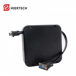 [Hot Item] HIERTECH HD VGA Cable Retractor Extension Electric Cable Reel