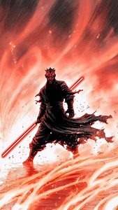 The Son of Dathomir -Support the page and unlock over 200 Star Wars wallpapers. Patreon link in bio -Made with Midjourney Kling #starwars #starwarsart #darthmaul #clonewars #posterart | Star Wars Forge