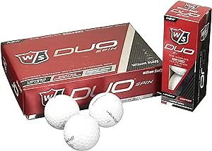 Wilson 2015 Staff Duo Spin Golf Balls- One DozenNew