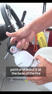 2.5K views | Boating Safety How-To: in case of a fire #boating #learntoboat #boatingtips #safety #yourbridgetoboating #BOAT #lakehopatcong #highlands #bridgemarina | Bridge Marina, Inc. | Facebook