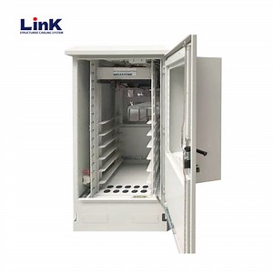 [Hot Item] Gabinete de empalme de fibra óptica para interruptor de red exterior con lados ventilados y cubierta frontal removible