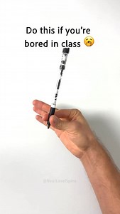 Bored in class? 🥱 Try this 👀 #penspinning #figure8 #tutorial #foryoupage #instareels | Next Level Spins