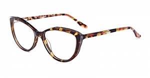 [Hot Item] Handmade Spring Hinge Clear Cat Eye Optical Frames Myopia Spectacles