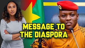 Wongel Zelalem reports on President Ibrahim Traore addressing the African Diaspora Development Institute delegation. | African Diaspora News Channel