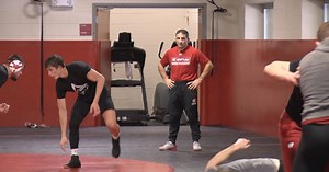 Badger wrestling, freshman phenom climb national rankings