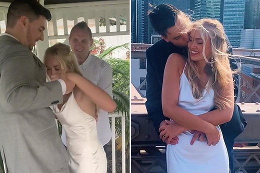 Bride passes out, vomits and gets pooped on during disaster wedding