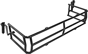 Cruiser Bed Extender/Divider, Rear Rack, Tailgate Extension for Polaris Ranger XP 900 / XP 1000 Full Size, Black Power Coat - Include 2 Twist Lock Anchors