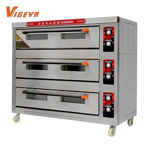 [Hot Item] Professional Automatic Pizza Making Machine Bakery and Pastry Deck Oven Baking Oven