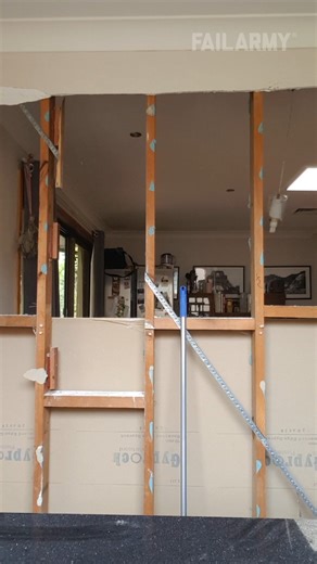 42K views · 107 reactions | not exactly a lightbulb moment  #construction #drywall #fail #shorts | FailArmy | Facebook