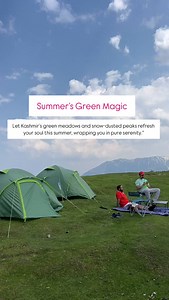 Discover the magic of Kashmir in summers Endless meadows, sparkling rivers, and snow kissed mountains that whisper timeless tales.” | Discover Kashmir