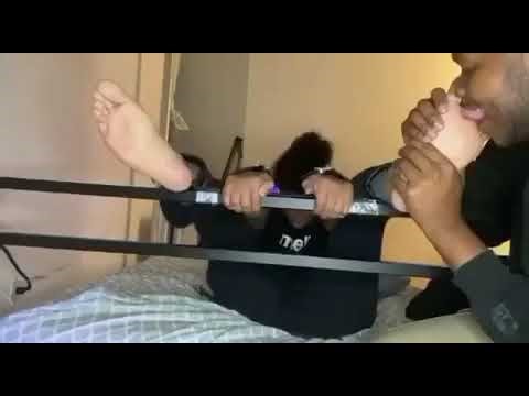 male feet bound defenseless