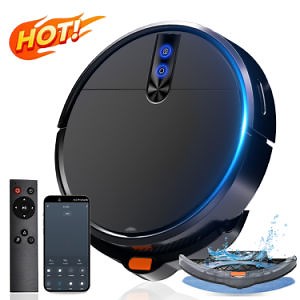 [Hot Item] Robot Vacuum Cleaner Intelligent Controlled by Alexa Powerful Suction Self-Charging