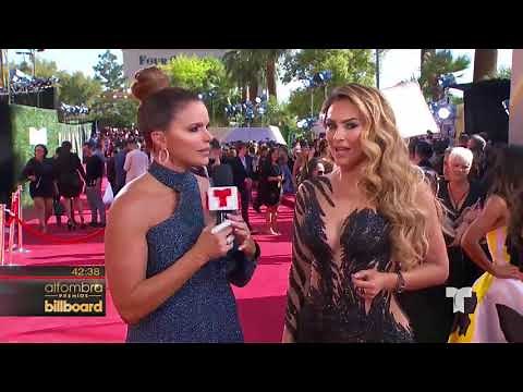 Aracely Arambula entrevista desde Premios Billboard 2018.