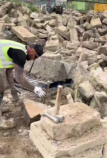 ⚒ #stonedressing #building #viraltiktok