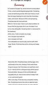 Simple and detailed summary of 'A Triumph of Surgery' #englishenglishlanguage