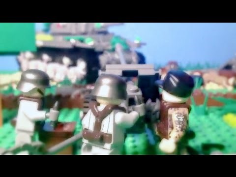 Lego WW2 - KV-1 Tank Battle - Stopmotion Animation