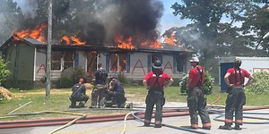 ENC fire officials hold live burn training exercise
